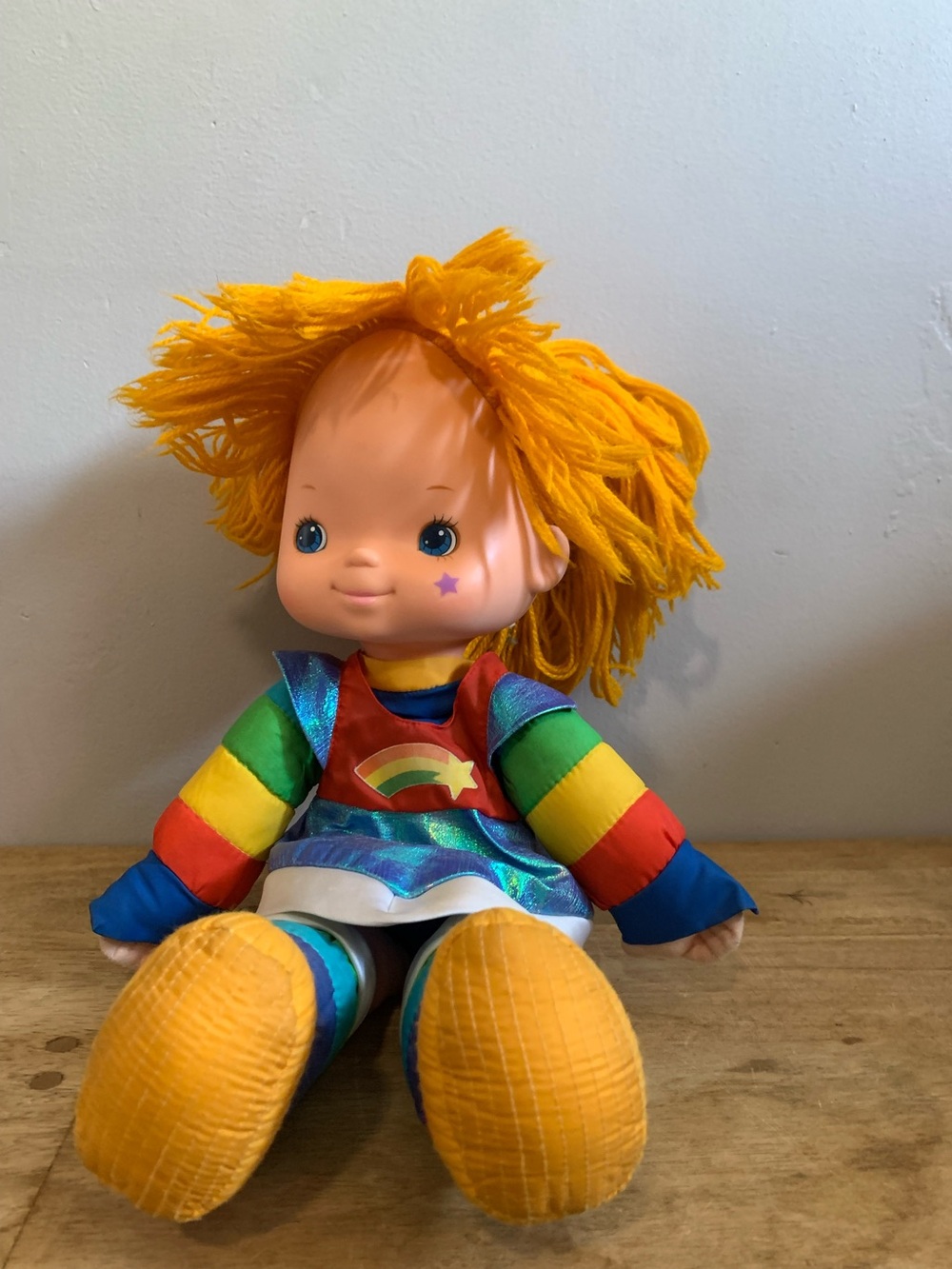 vintage 1983 Rainbow Brite doll made by Mattel and Hallmark